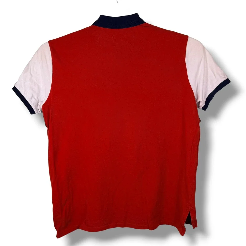 Polo Ralph Lauren Polo Shirt Men XXL Red Custom Snow Polo Challenge Cup Crest